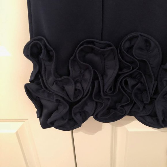 Donna Ricco Navy Dress Sz 8 - Picture 6 of 16